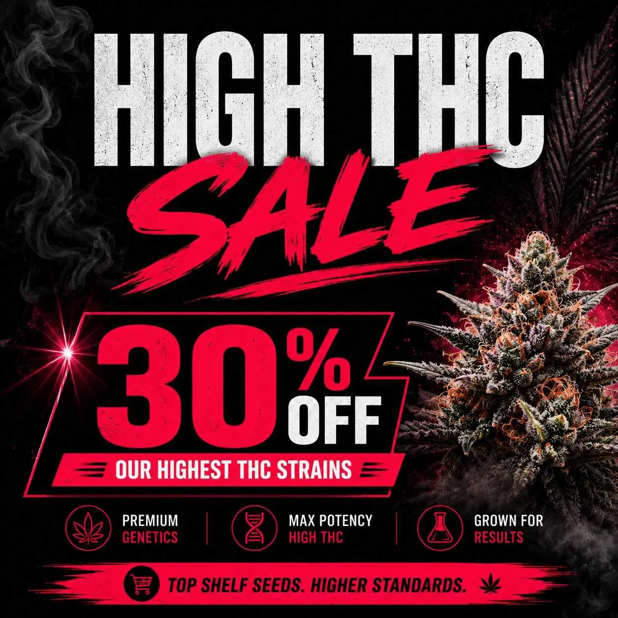 High THC Sale